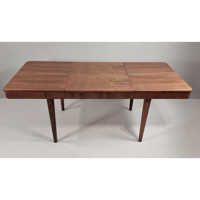 Art Deco Dining Table in Ash, 1960s, in Flawless conditions. Designed 1960 to 1969