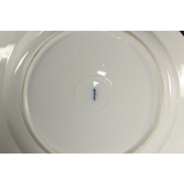 1870-1882 KPM Berlin Plates With Flowers & Insects, Deutsche Blumen - Set of 6 For Sale - Image 16 of 18