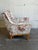 Floral Upholstered Lounge Chair Danish Mid-Century Modern 1970s For Sale - Image 11 of 11