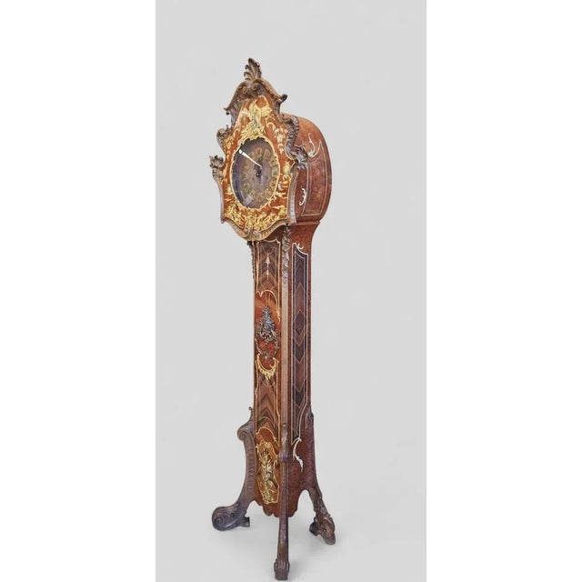 Italian Mid-Century Base Clock with Allegory of Time by Cornelio Ferrandi, 1964 For Sale - Image 11 of 18