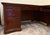 Late 20th Century Traditional Cherry Wood L-Shaped Executive Corner Desk With Integrated File Storage For Sale - Image 12 of 13
