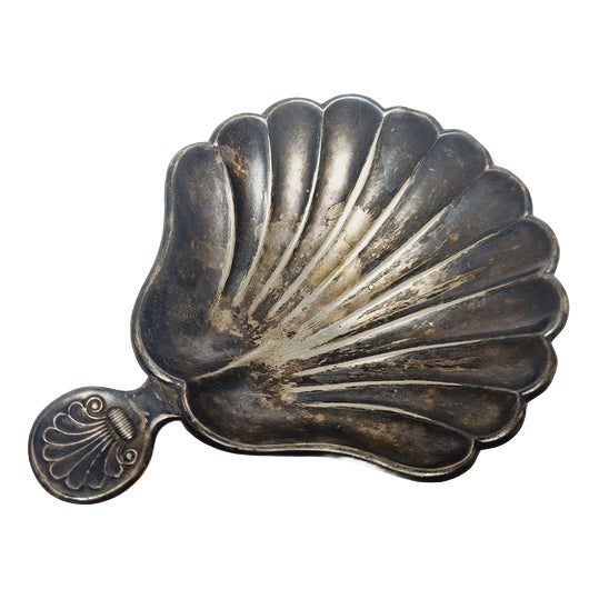 Art Deco German Container for Fishbones by Berndorf, 1920s For Sale