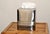 2000 - 2009 Vintage Stainless Steel Triune Boutique Box Paper Tissue Holder For Sale - Image 5 of 12