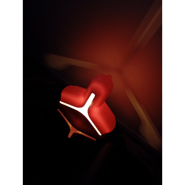 Lumen S/ Pink Lamp by Jurij Rahimkulov For Sale - Image 4 of 5