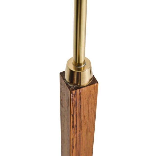 Floor Lamps in Rosewood and Brass from Falkenbergs Belysning, 1960s, Set of 2 For Sale - Image 4 of 7