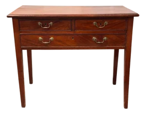 Late 18th Century George III Mahogany Dressing Table