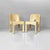 Italian Space Age Cream Chairs by Joe Colombo for Kartell, 1970s, Set of 2 For Sale - Image 18 of 18