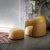 Not Yet Made - Made To Order Set of Mustard Armchair and Pouf by Elisa Giovannoni For Sale - Image 5 of 6