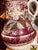 Maroon Vintage/Antique Mixed Porcelain Decorative Pitcher, Washpan Pitcher, “Ewer”, Stamped Antique Collectable Double-Glazed Earthenware For Sale - Image 8 of 8