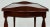 Antique Leather Inset Top Carved Wood Tea Table For Sale - Image 9 of 12