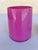Vintage Pink Glass Vase Candle Holder For Sale In West Palm - Image 6 of 6