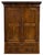 Antique Cabinet in Walnut, 1830 For Sale