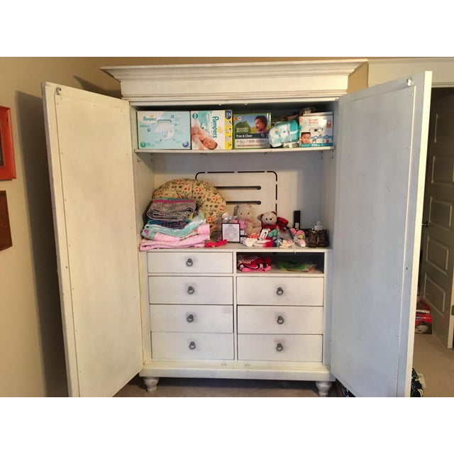 Tommy Bahama Louvered Door Armoire Chairish