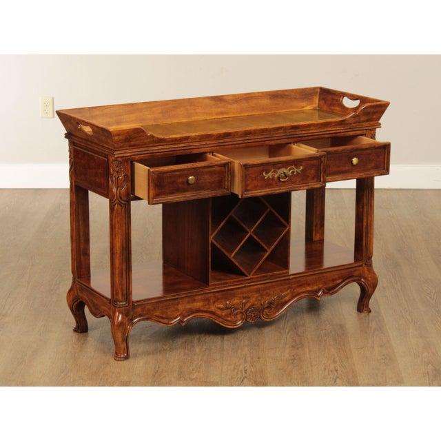 French Provincial Style Vintage Bar Buffet Server Chairish