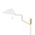 Aisa is classic mid-century style made modern. The white linen, shell-shaped shades are angled to direct light where it's...