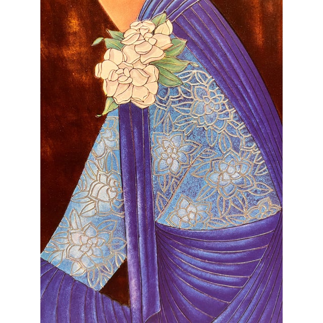 1930s 1934 Jean Dunand Portrait Print For Sale - Image 5 of 11