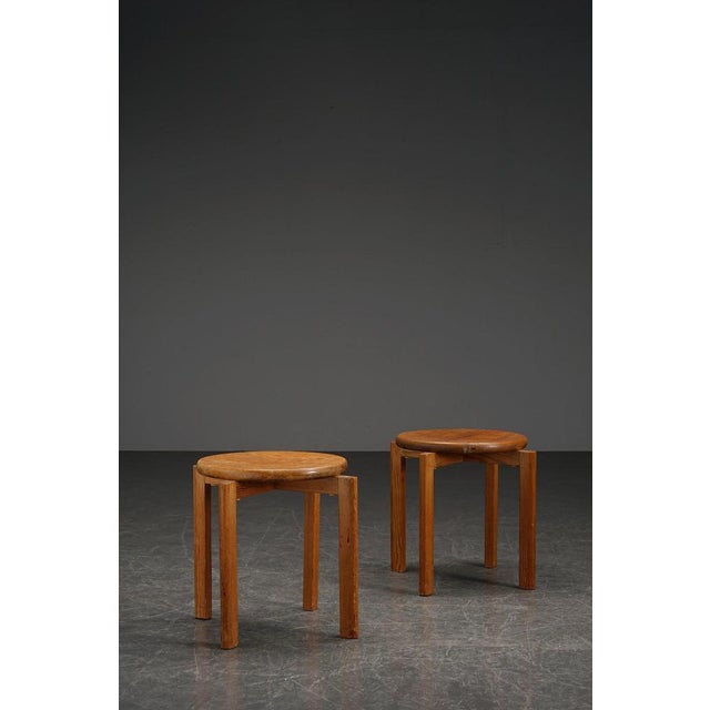 Modern Modernist Stool, Sweden, 1950s For Sale - Image 3 of 16