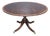 Late 20th Century Stickley Oval Federal Style Mahogany Dining Table W 2 Leaves Brass Paw Feet For Sale
