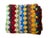 Mid Century Modern Multicolor Handcrafted Crocheted Afghan Throw Blanket For Sale - Image 15 of 15