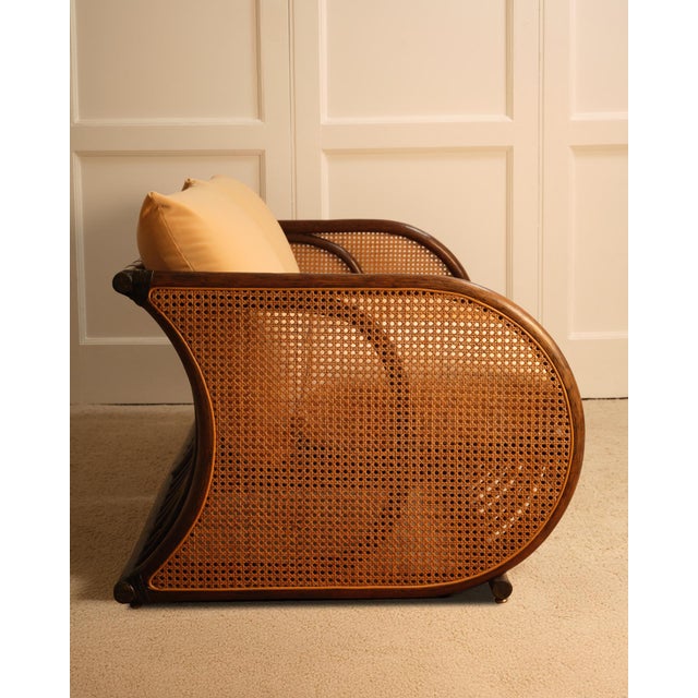 Bamboo Sofa, Italy, 1970s For Sale - Image 10 of 11