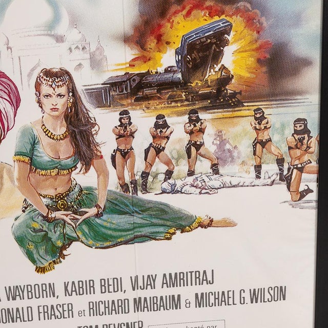 French James Bond Octopussy Poster, 1983 For Sale - Image 4 of 18