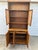 Heritage Mid-Century Buffet and Cane Wood Hutch China Cabinet. For Sale - Image 9 of 11