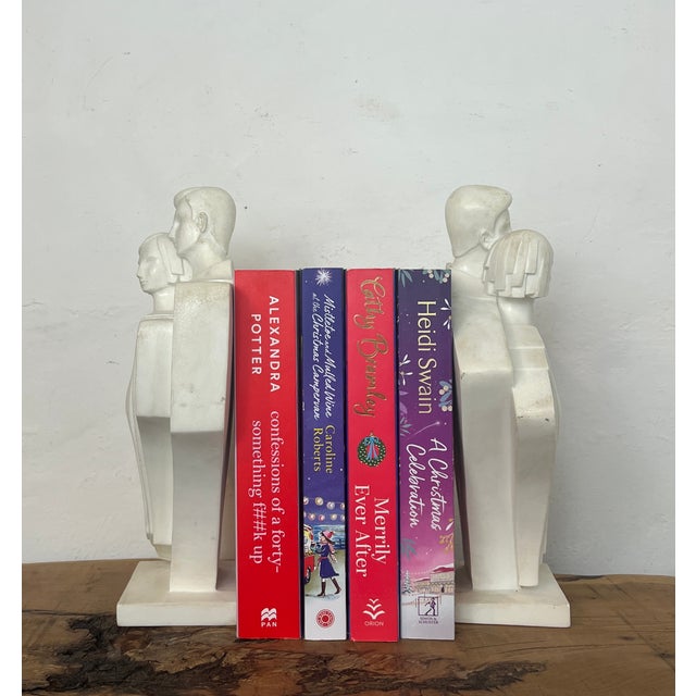 Postmodern Art Deco Style Bookends by Ted Balkwill for Lindsey B. Balkweill, 1980s, Set of 2 For Sale - Image 15 of 16