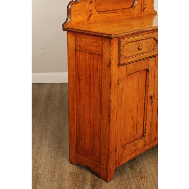 Antique Pine Jelly Cupboard Cabinet For Sale - Image 14 of 18