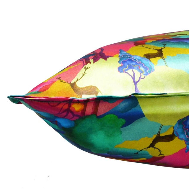 Silk Pillowcase in Paradise Hills For Sale - Image 4 of 5