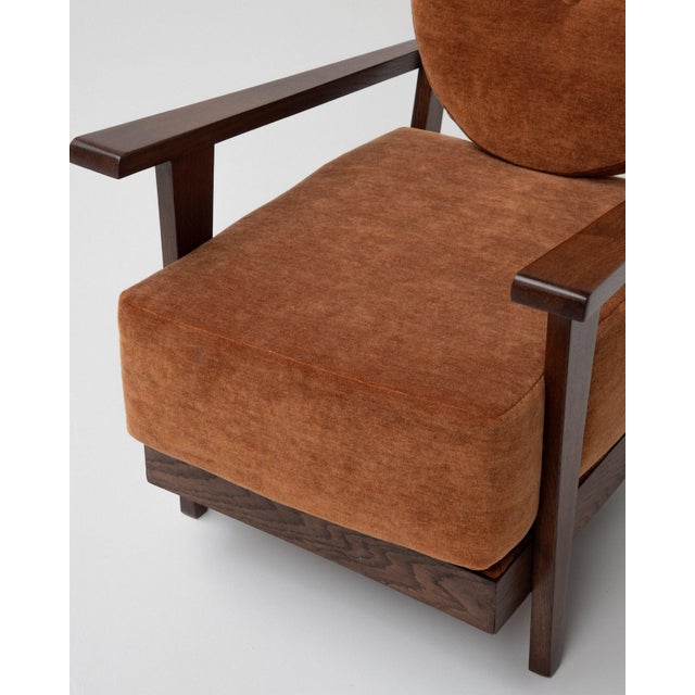 Modernist French Armchair, 1950s For Sale - Image 11 of 12
