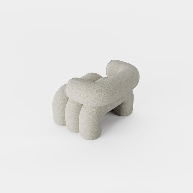 Set of Misty Beige Aurora Armchairs by Nelson Araujo For Sale - Image 12 of 14