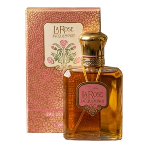 Vintage Bottle of La Rose Jacqueminot Perfume With Original Box 1.75 Fl. Oz.