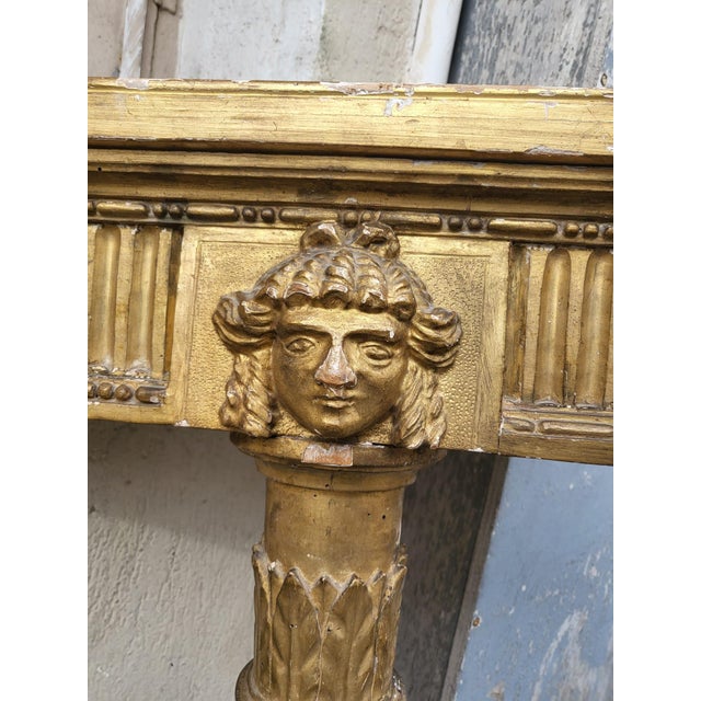 Louis XVI Style Corner Consoles, Set of 2 For Sale - Image 15 of 17