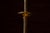 Early 20th Century Brass Pendant With Embossed Glass Shades For Sale - Image 10 of 10