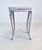 Wood Louis XV Style Marble Top Kidney Shape Side Table For Sale - Image 7 of 12