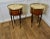 1920s French Oval Side Tables, 1920s, Set of 2 For Sale - Image 5 of 8