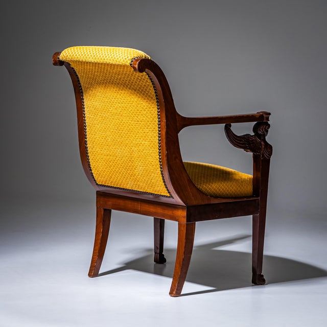 Empire Seating Suite from Henri Jacob, France, 1800s, Set of 5 For Sale - Image 11 of 18