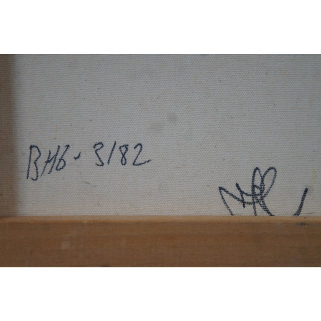 Late 20th Century Homero Aguilar "Oceanide" Figurative Giclee Print on Canvas For Sale - Image 6 of 12