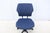 Humanscale Freedom Ergonomic Armless Task Desk Chair in Blue Color Slightly Used For Sale - Image 11 of 18