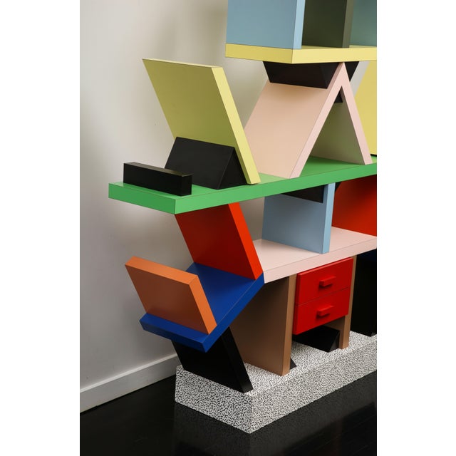 Memphis Collection "Carlton" Room Divider/Bookcase by Ettore Sottsass