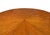 Elegant Austrian Biedermeier Revival center table, early 20th century, executed in richly figured veneer with contrasting...