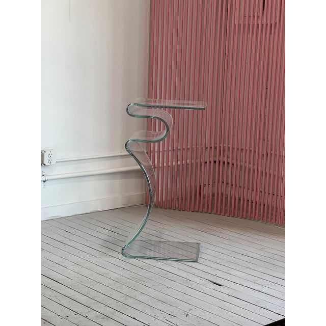 Unique glass piece by Laurel Fyfe. This bench is multifunctional, it can be used as a storage nook for your magazine’s/...