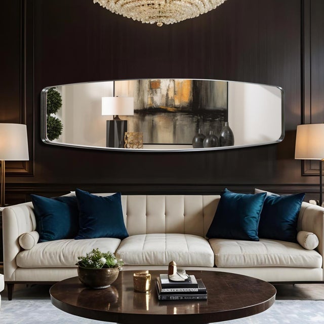 Steele Dressing Mirror For Sale - Image 10 of 11