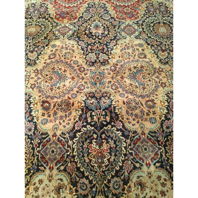 Mid 20th Century Kerman Rug For Sale - Image 16 of 18