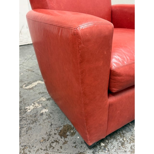 Coach for Baker Furniture Metro Button Chair, Circa 2003 For Sale - Image 10 of 12