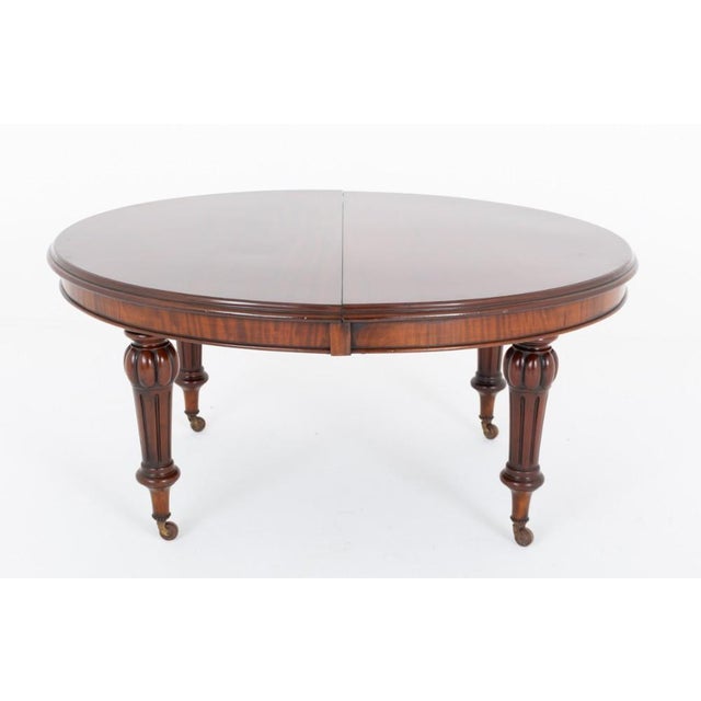 William IV Extending Mahogany Dining Table, 1830s For Sale - Image 4 of 4