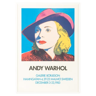 Andy Warhol, Ingrid Bergman with Hat 315, Poster For Sale