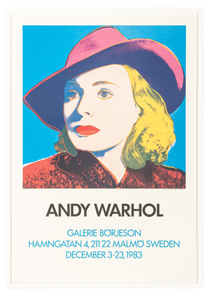 Andy Warhol, Ingrid Bergman with Hat 315, Poster