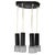 Mid-Century Modern Czechoslovak Glass 5-Light Pendant, 1970s For Sale - Image 16 of 16