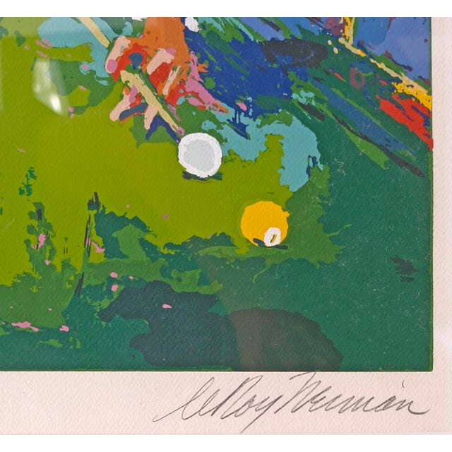 Serigraph in colors on wove paper. Hand signed lower right by LeRoy Neiman. Hand numbered 260/350 lower left. Image size:...
